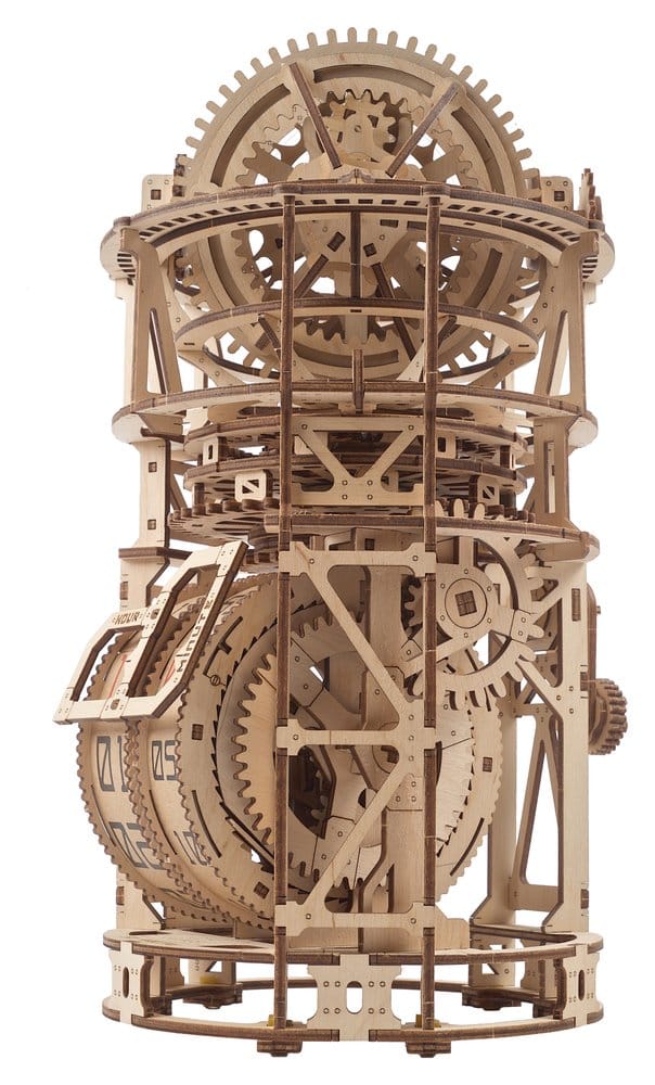 Ugears 3D-Holzpuzzle Tourbillon-Tischuhr Sternengucker