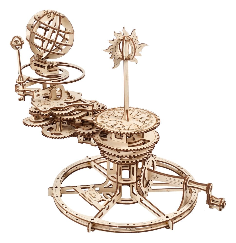 Ugears 3D-Holzpuzzle Mechanisches Tellurium