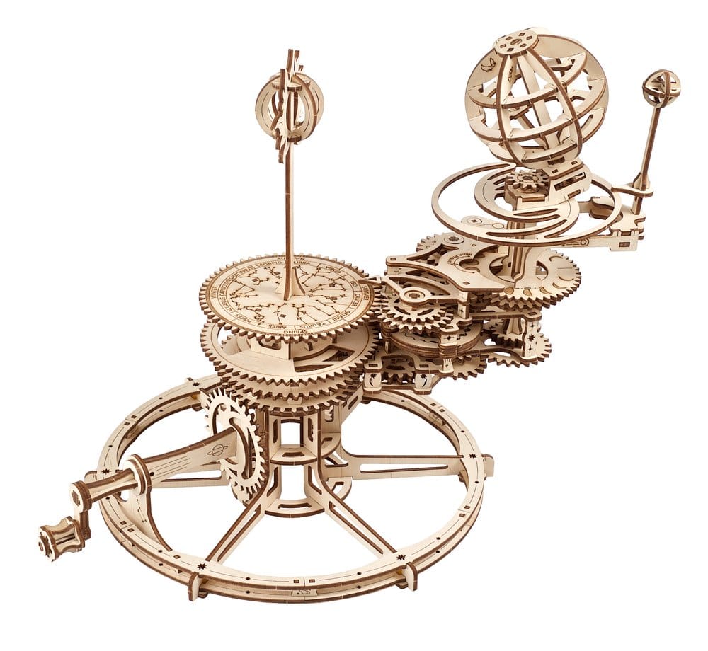 Ugears 3D-Holzpuzzle Mechanisches Tellurium