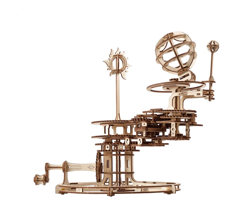 Ugears 3D-Holzpuzzle Mechanisches Tellurium