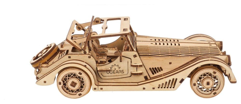 Ugears 3D-Holzpuzzle Sportwagen Flinke Maus