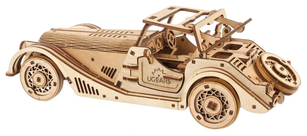 Ugears 3D-Holzpuzzle Sportwagen Flinke Maus