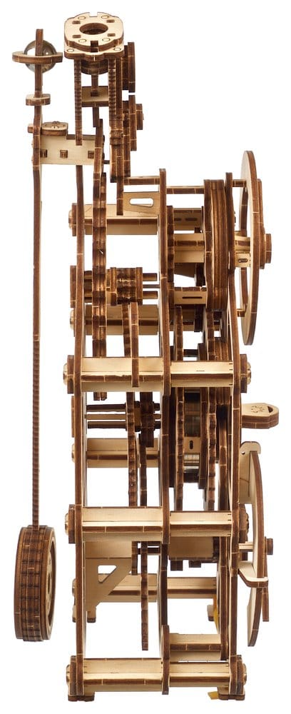Ugears 3D-Holzpuzzle Motoren-Uhr