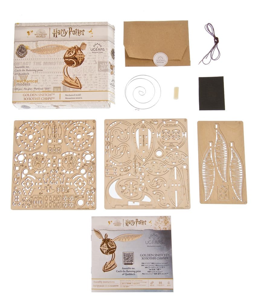 Harry Potter 3D-Holzpuzzle Goldener Schnatz