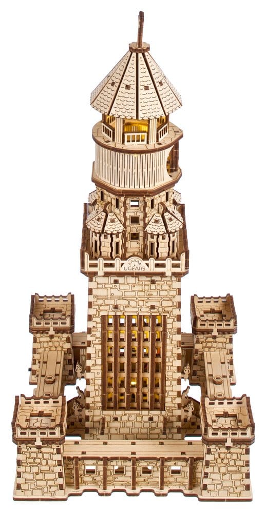 Ugears 3D-Holzpuzzle Leuchtturm von Alexandria