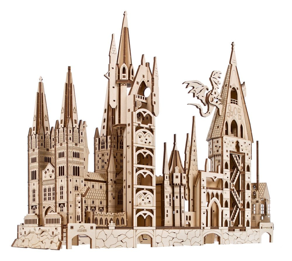 Harry Potter 3D-Holzpuzzle Schloss Hogwarts