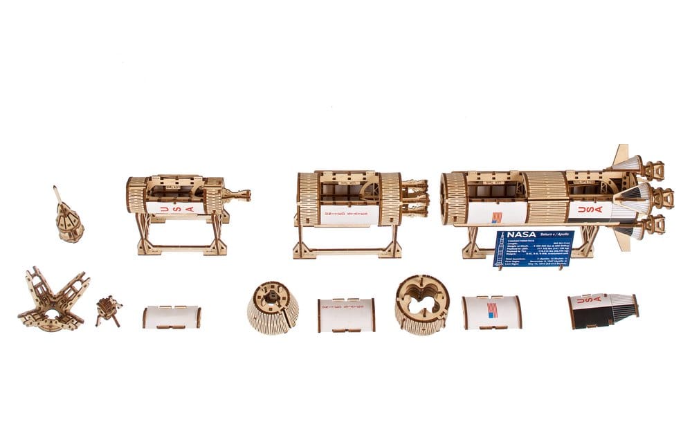 NASA 3D-Holzpuzzle Saturn V