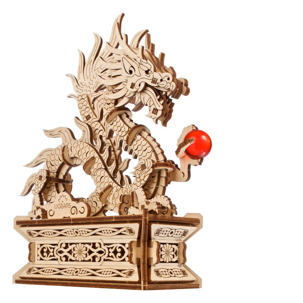 Ugears 3D-Holzpuzzle Holzdrache