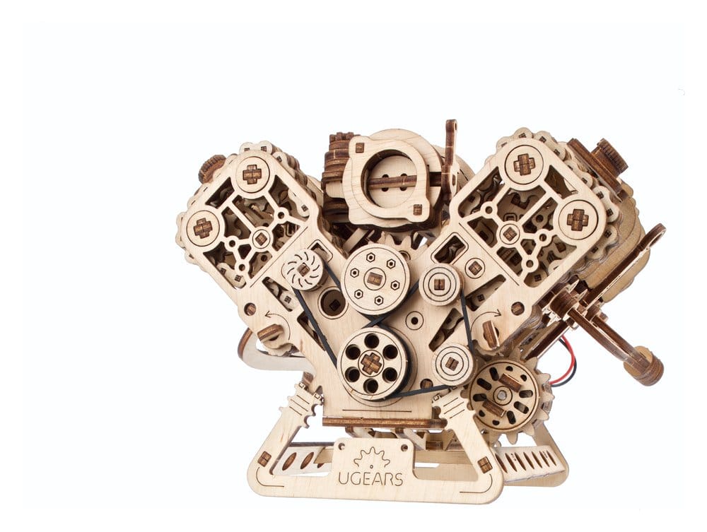 Ugears 3D-Holzpuzzle V8-Motor