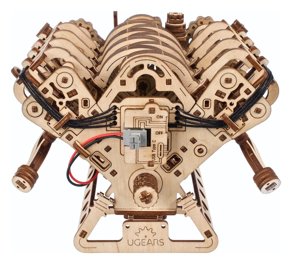 Ugears 3D-Holzpuzzle V8-Motor