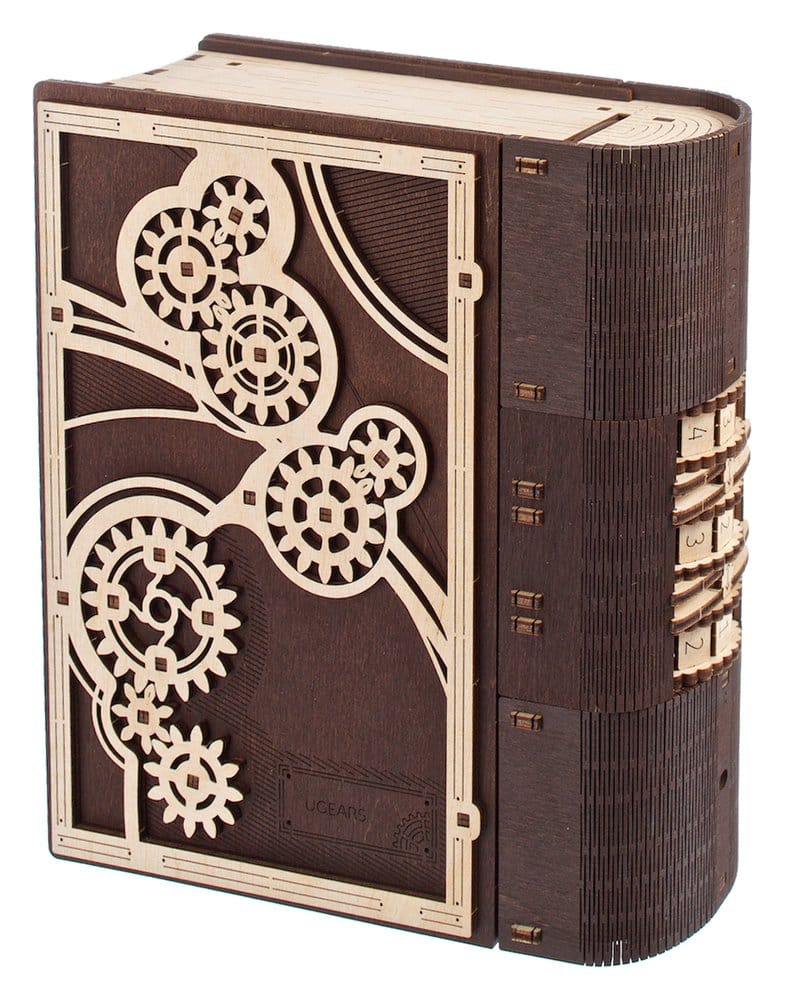 Ugears 3D-Holzpuzzle Buch der Geheimnisse