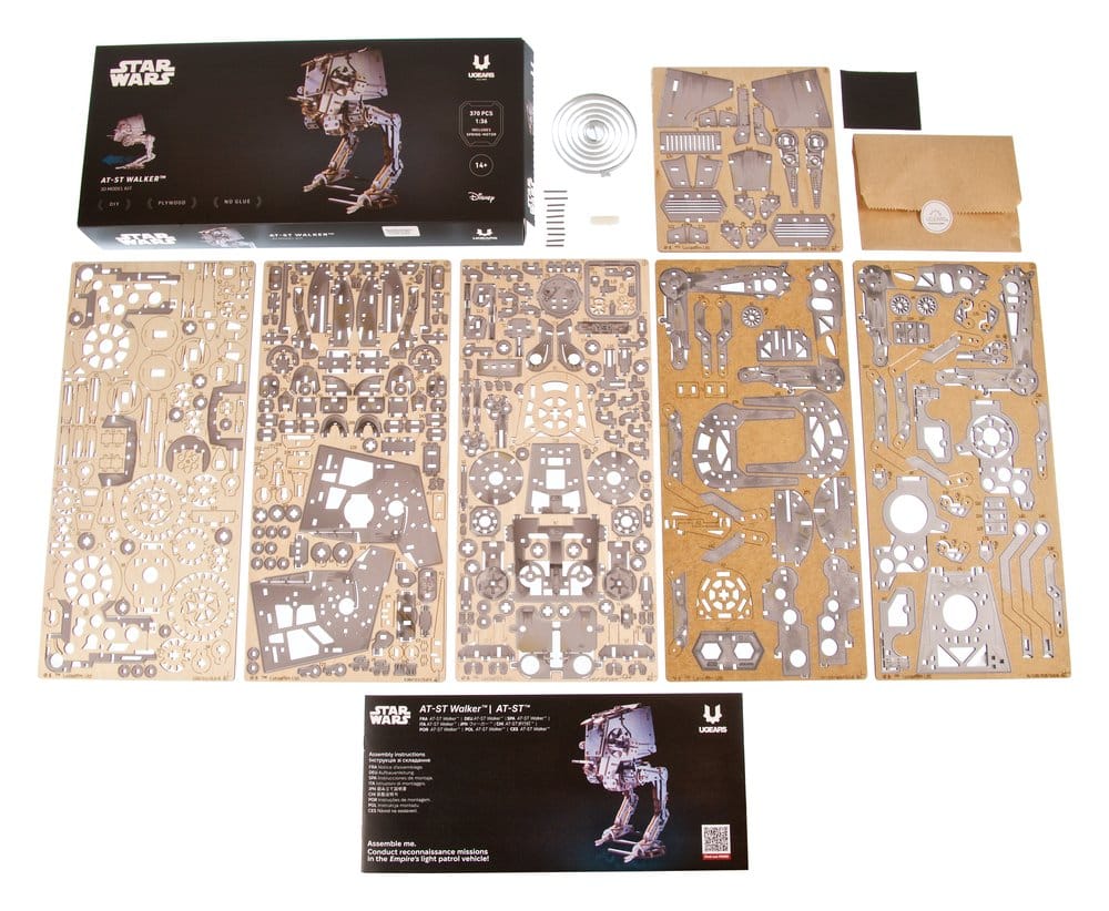 Star Wars 3D-Holzpuzzle AT-ST Walker