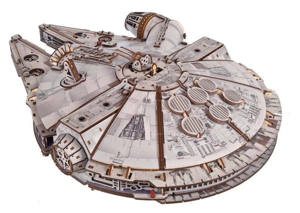 Star Wars 3D-Holzpuzzle Millennium Falcon