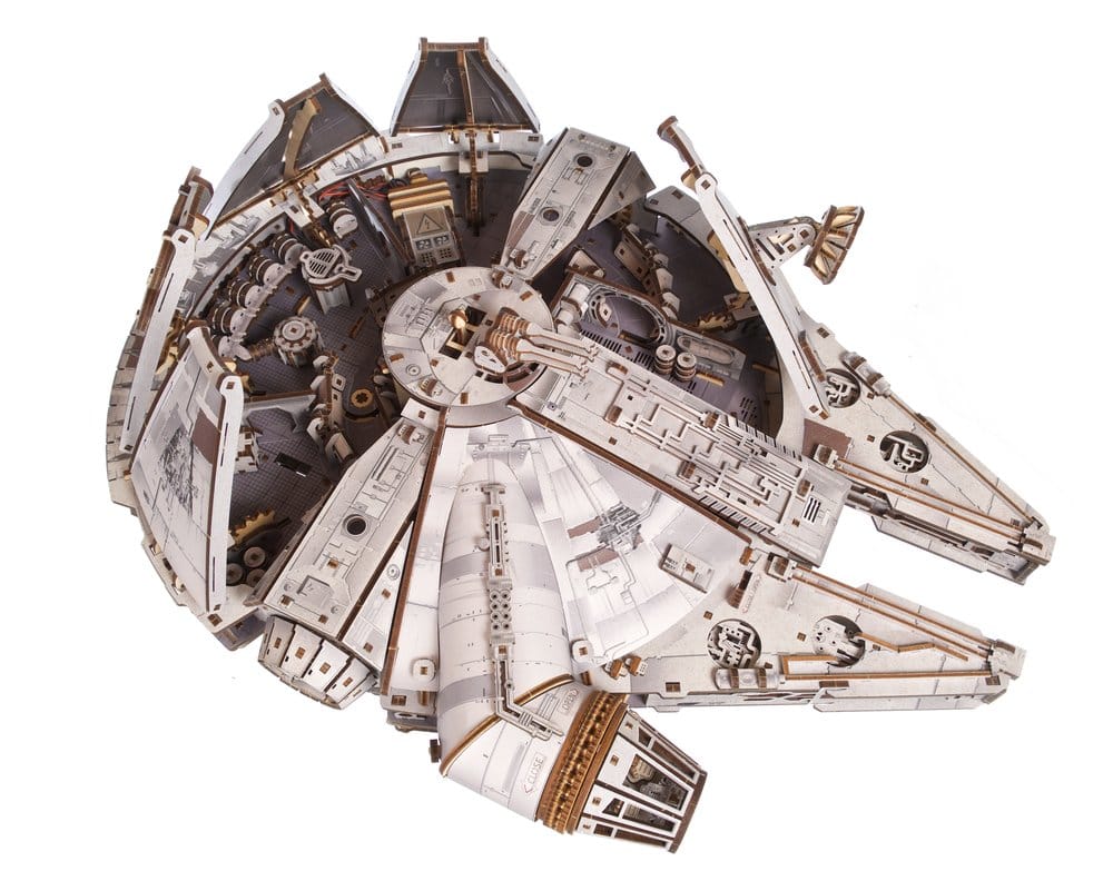 Star Wars 3D-Holzpuzzle Millennium Falcon