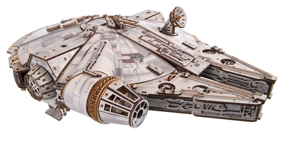 Star Wars 3D-Holzpuzzle Millennium Falcon