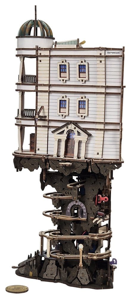 Harry Potter 3D-Holzpuzzle Gringotts Bank Murmelbahn