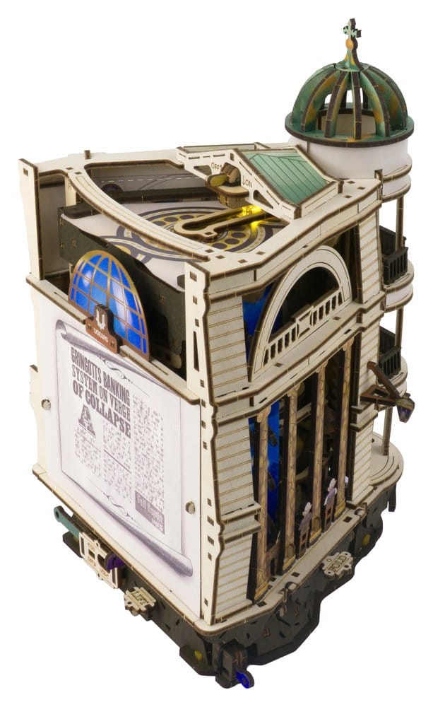 Harry Potter 3D-Holzpuzzle Gringotts Bank Murmelbahn