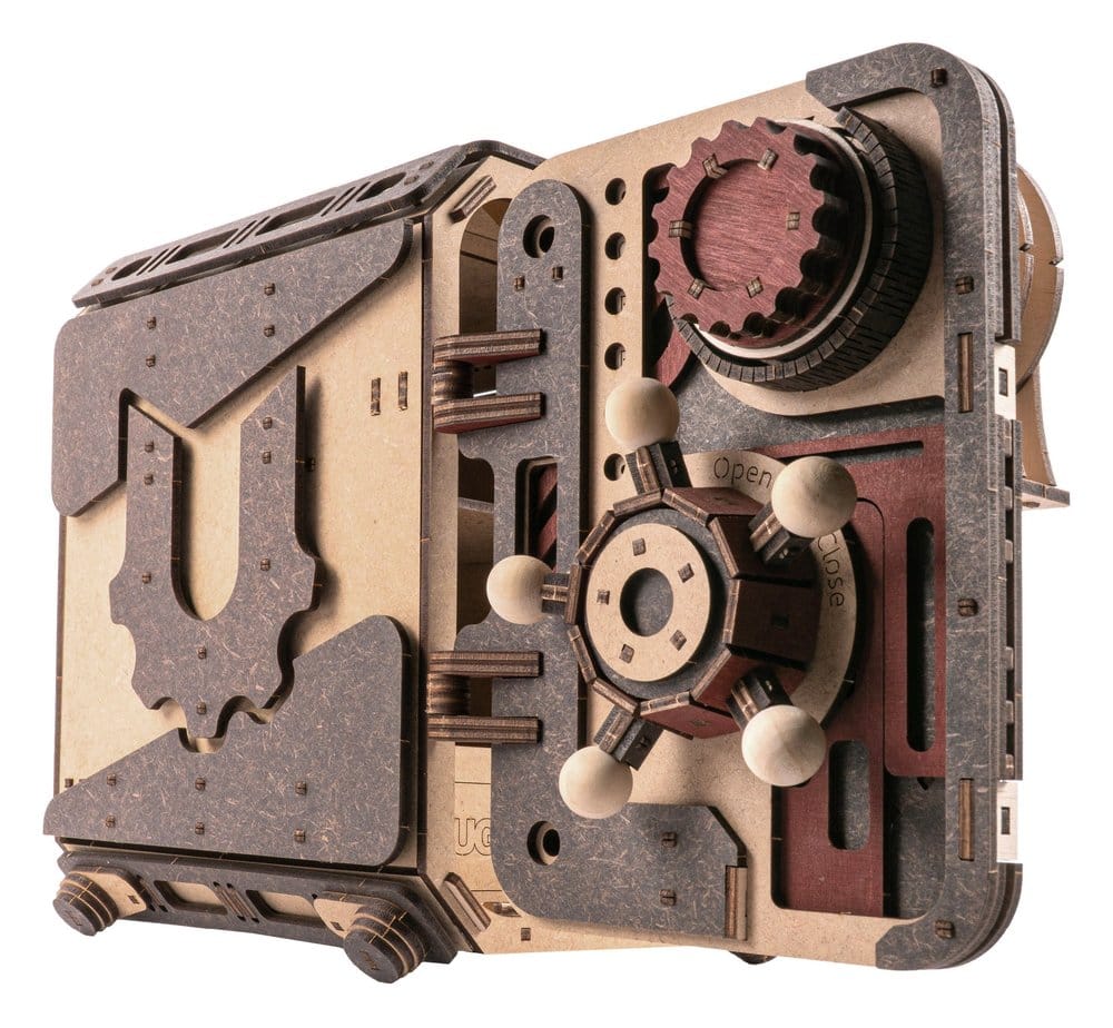 Ugears 3D Modellbausatz aus Holz Safe Too 17 cm