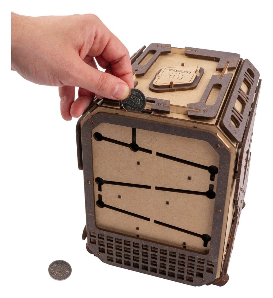 Ugears 3D Modellbausatz aus Holz Safe Too 17 cm