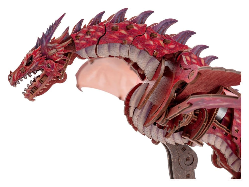 Ugears 3D Modellbausatz aus Holz Firestorm Dragon 43 cm