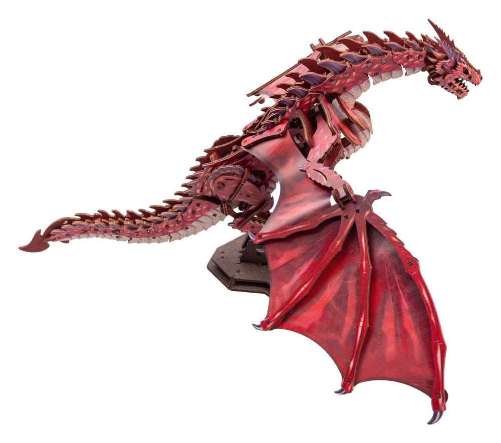 Ugears 3D Modellbausatz aus Holz Firestorm Dragon 43 cm