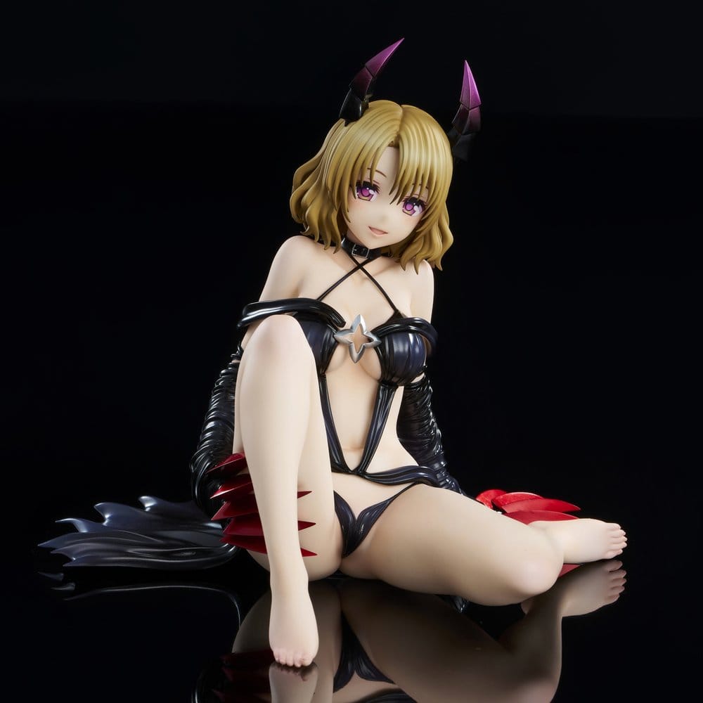 To Love Ru Darkness PVC Figur 1/6 Risa Momioka Darkness Ver. 15 cm