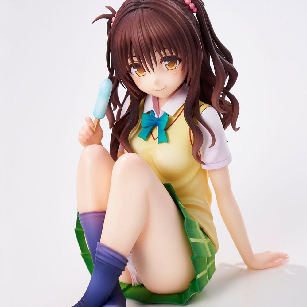 To Love-Ru Darkness School Uniform Series PVC Figur Mikan Yuki - High School Student Ver. 15 cm