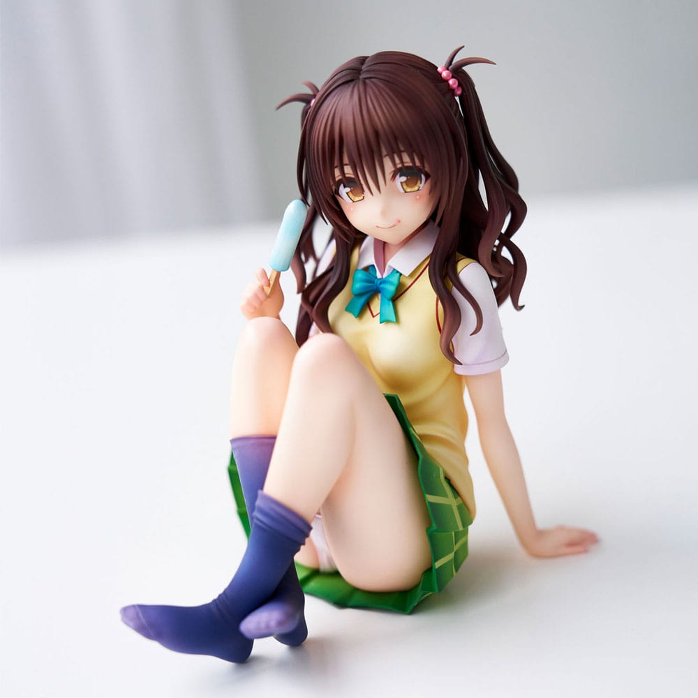 To Love-Ru Darkness School Uniform Series PVC Figur Mikan Yuki - High School Student Ver. 15 cm