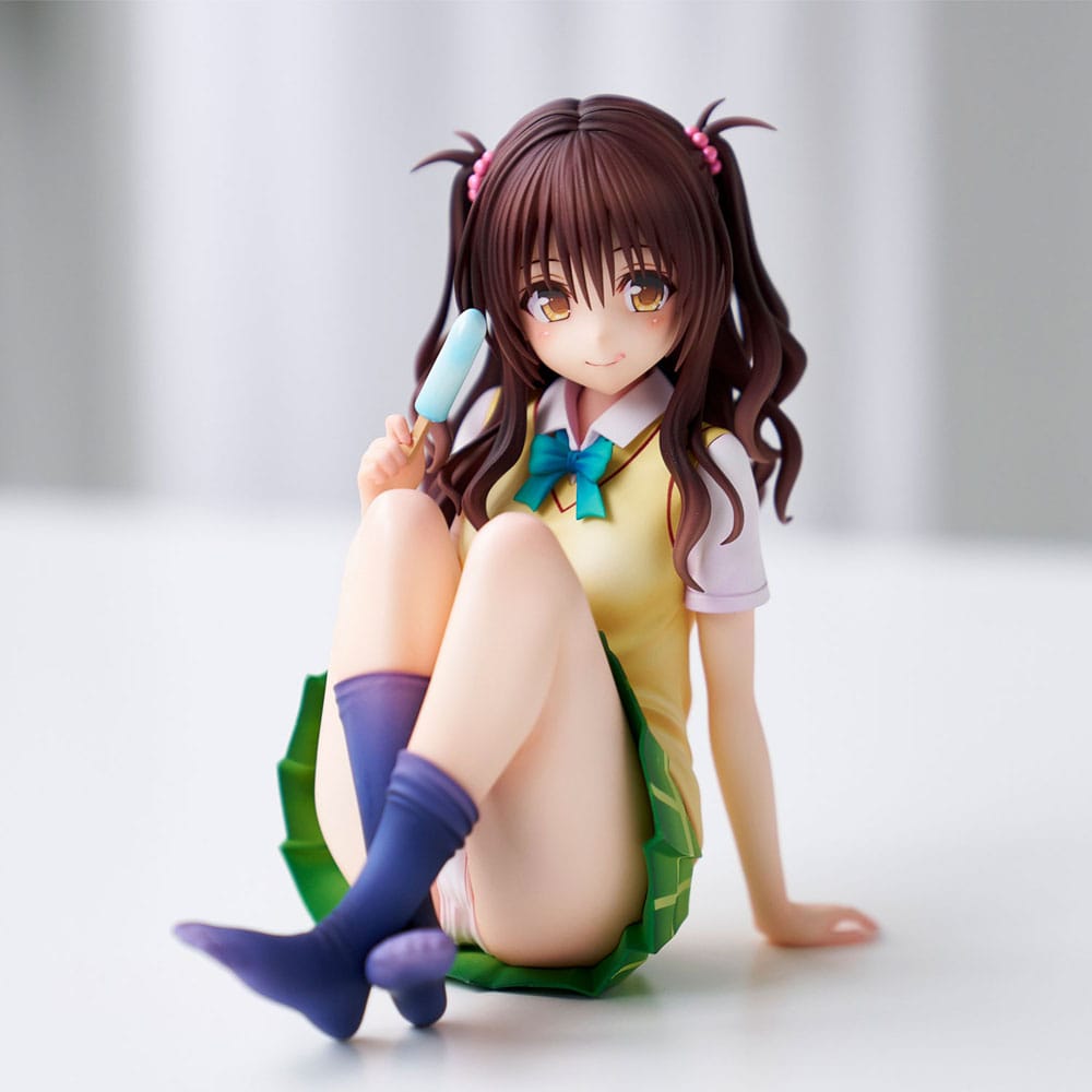 To Love-Ru Darkness School Uniform Series PVC Figur Mikan Yuki - High School Student Ver. 15 cm