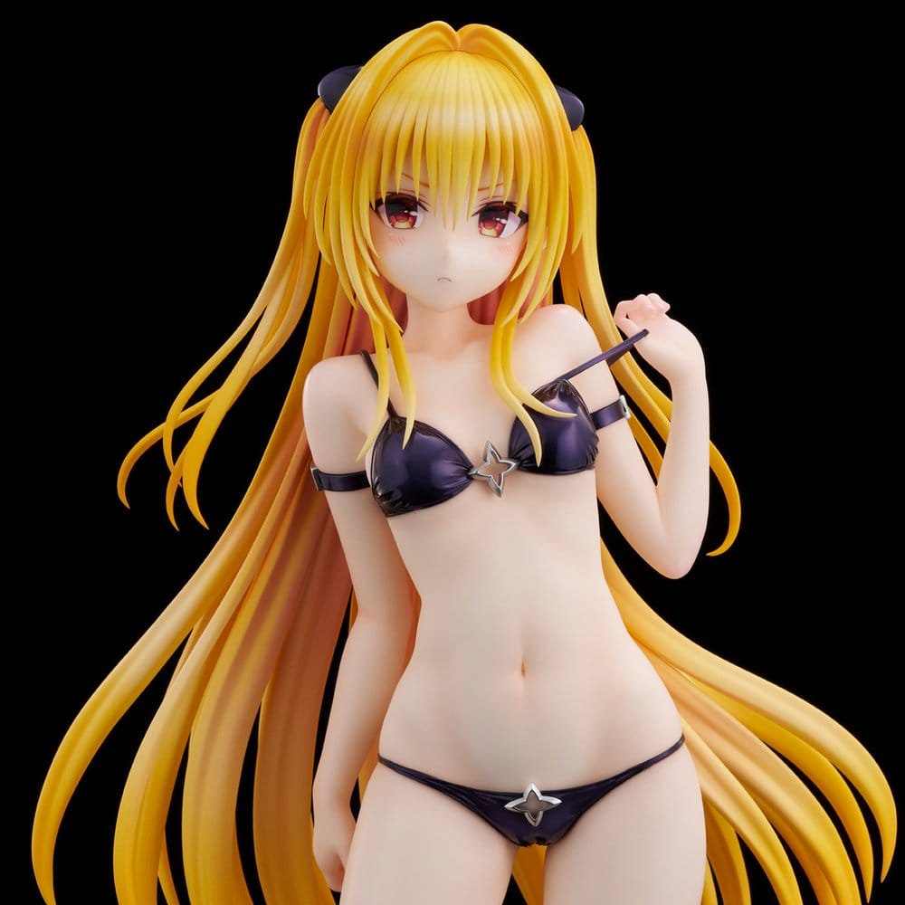 To Love Ru Darkness Swimsuit Series PVC Figur 1/4 Golden Darkness 39 cm