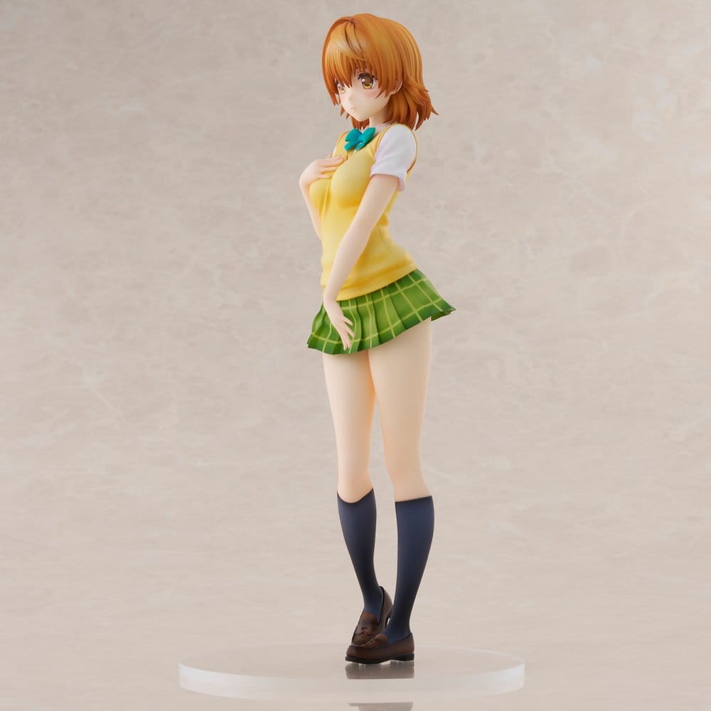 To Love-Ru Darkness School Uniform Series PVC Figur Riko Yuzaki 28 cm