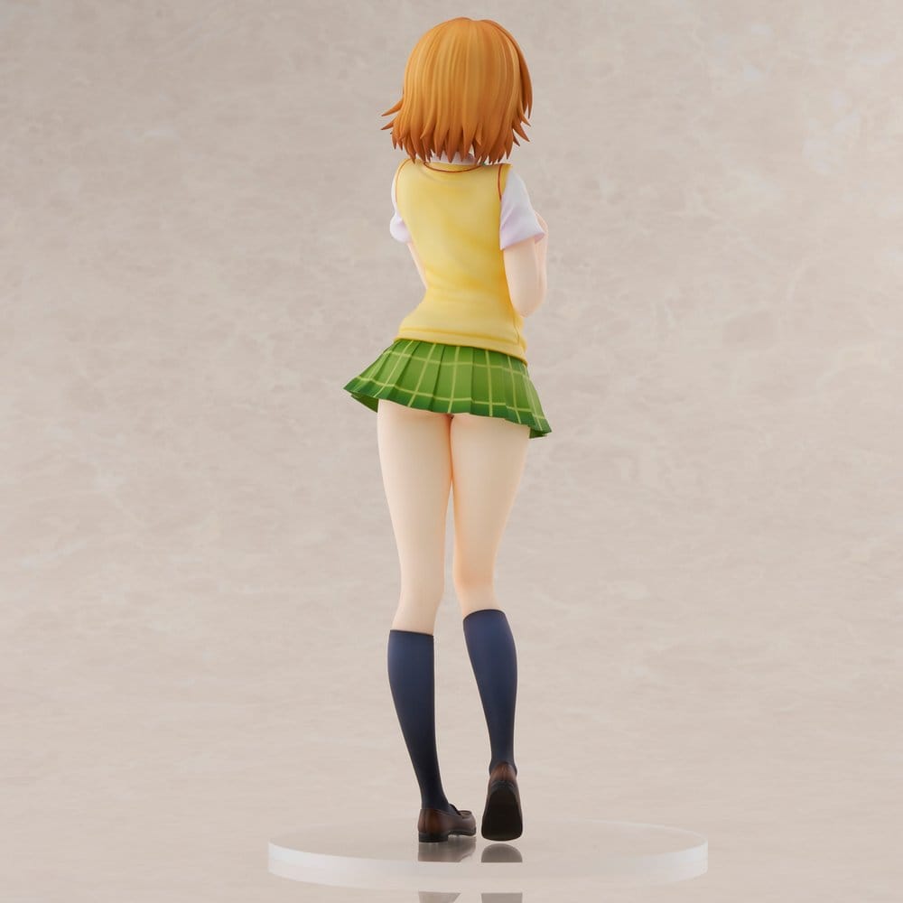 To Love-Ru Darkness School Uniform Series PVC Figur Riko Yuzaki 28 cm