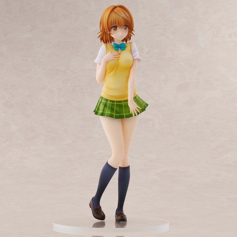 To Love-Ru Darkness School Uniform Series PVC Figur Riko Yuzaki 28 cm