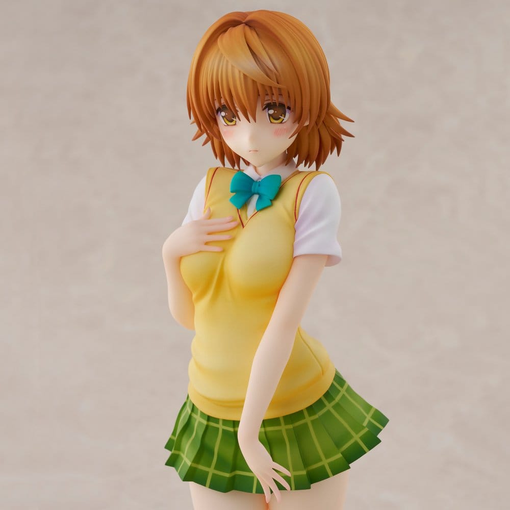 To Love-Ru Darkness School Uniform Series PVC Figur Riko Yuzaki 28 cm