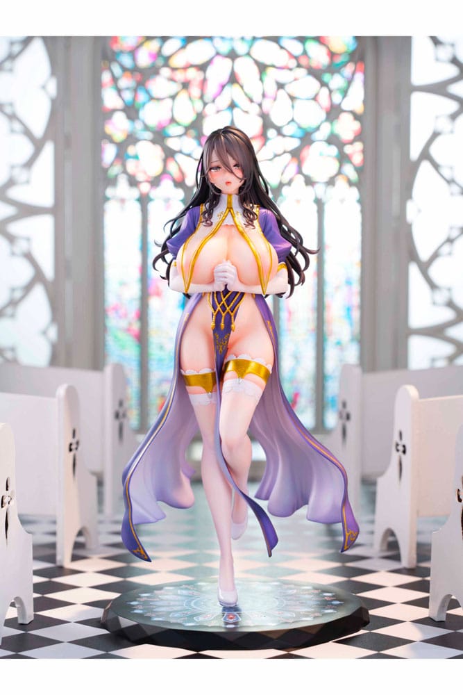 Original Character PVC Statue 1/6 The Nun Prayer Petrone Illustration by Ogre 29 cm