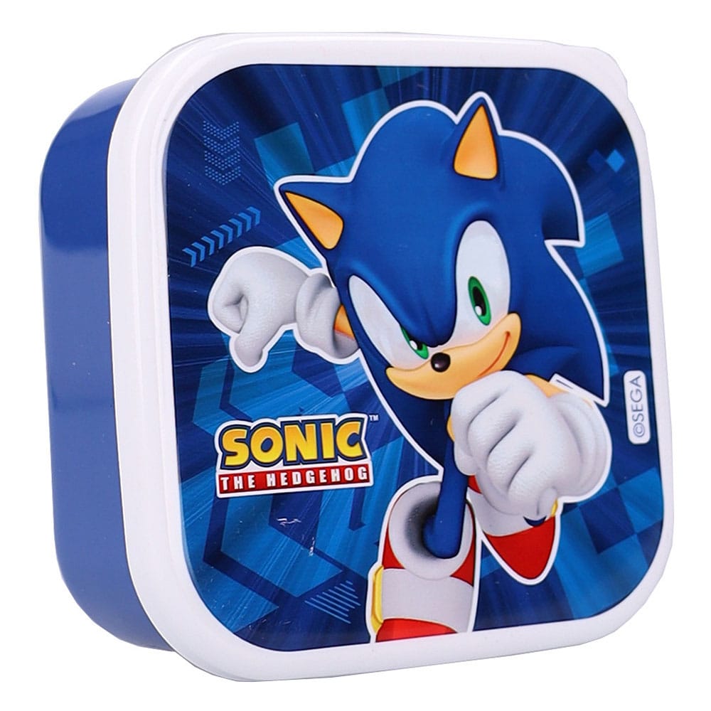 Sonic the Hedgehog Snackbox Set Sonic Fresh Bites