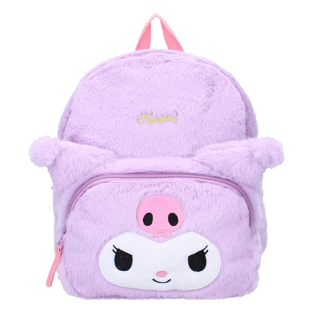 Sanrio Rucksack Kuromil Fluffy Festival Purple 26 cm