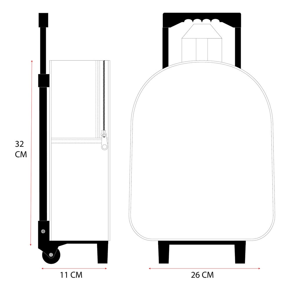 Bluey Rucksack 3D Oh Happy Days 32 cm