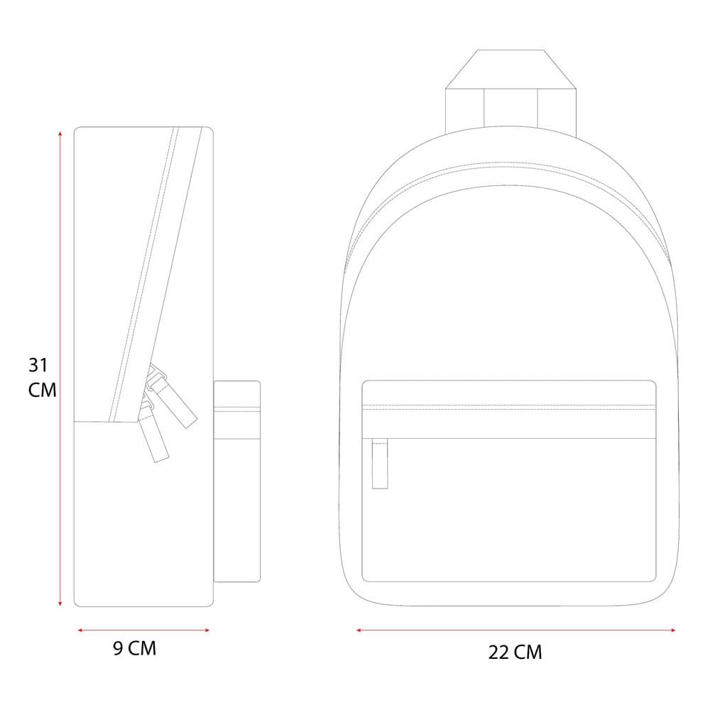 Lilo & Stitch Rucksack Little Friends 31 cm