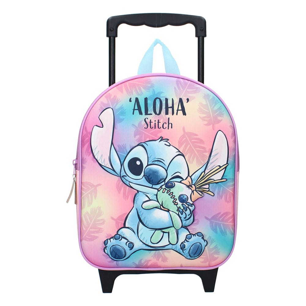 Lilo & Stitch Rucksack Trolley 3D Great Escapes 32 cm