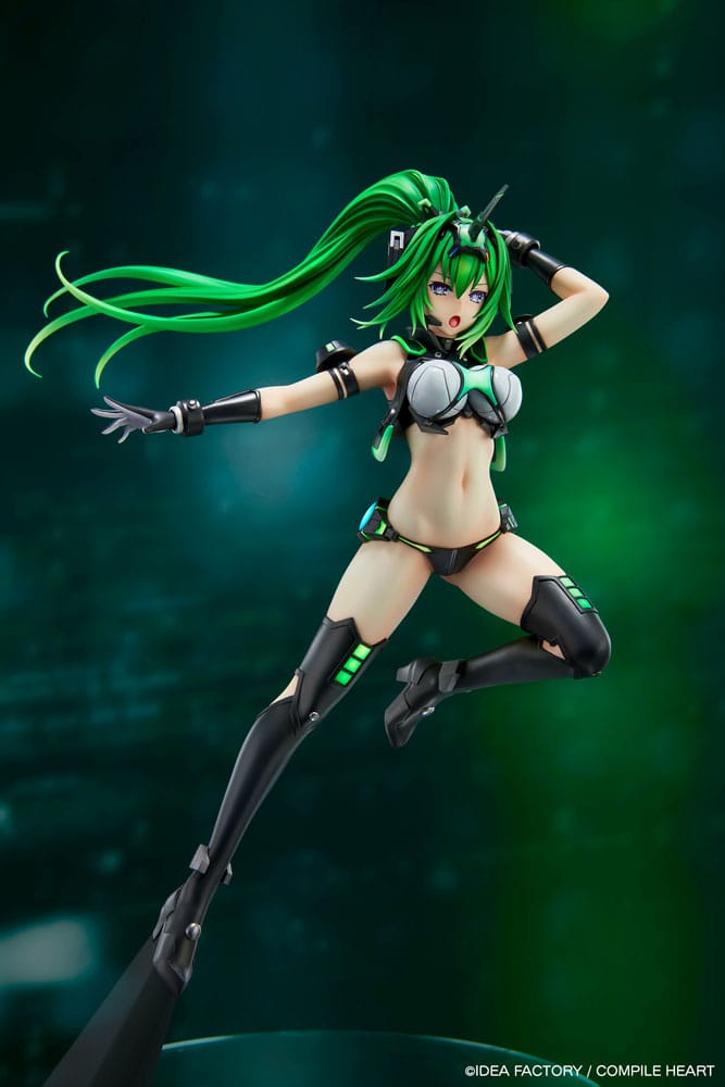 New Dimension Game Neptunia VII PVC Statue 1/7 Next Green Limited Edition 38 cm
