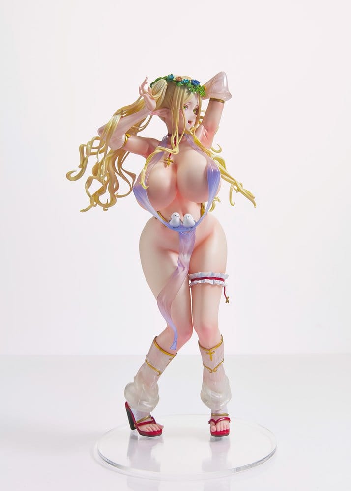 Original Character Elf Village Series PVC Figur 1/6 4th Villager Priscilla Bathing Suit Ver. 25 cm