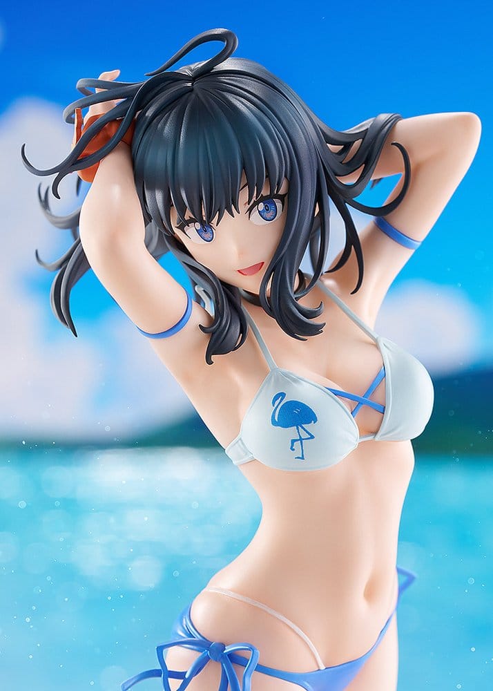 Gridman Universe Pop Up Parade PVC Statue Beach Queens Rikka Takarada L Size 22 cm