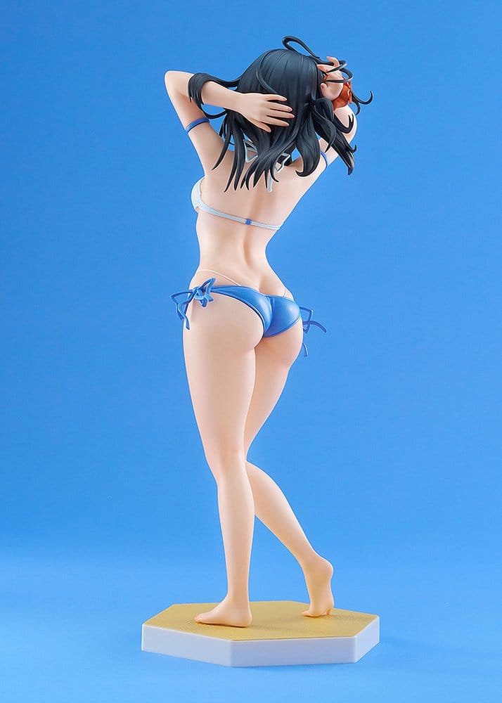 Gridman Universe Pop Up Parade PVC Statue Beach Queens Rikka Takarada L Size 22 cm