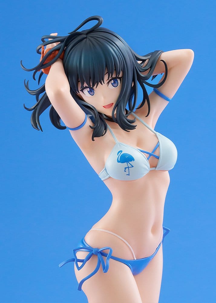 Gridman Universe Pop Up Parade PVC Statue Beach Queens Rikka Takarada L Size 22 cm