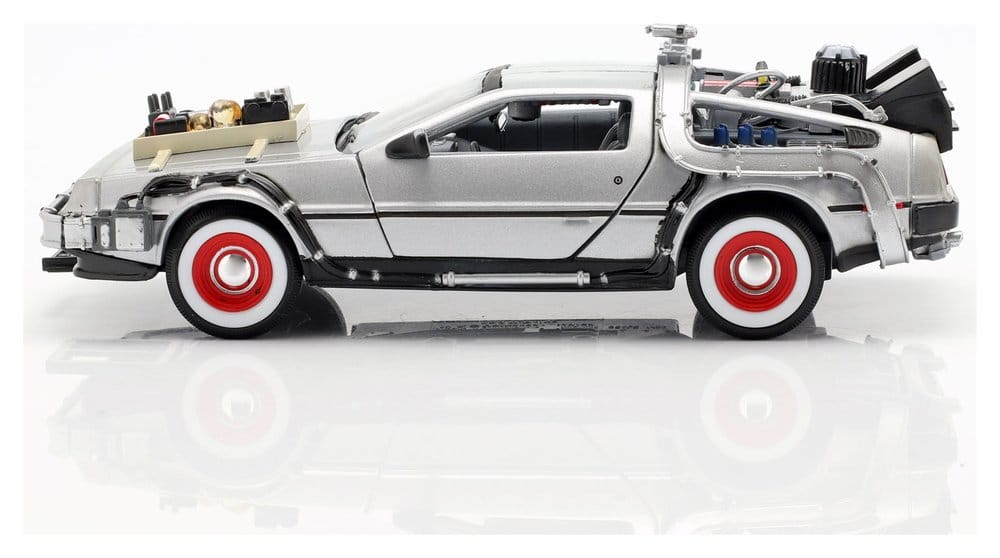Zurueck in die Zukunft III Diecast Modell 1/24 81er DeLorean LK Coupe 18 cm