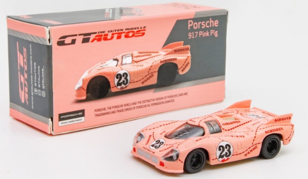 Porsche Diecast 1/64 Modell 917/20 Pink Pig 7 cm