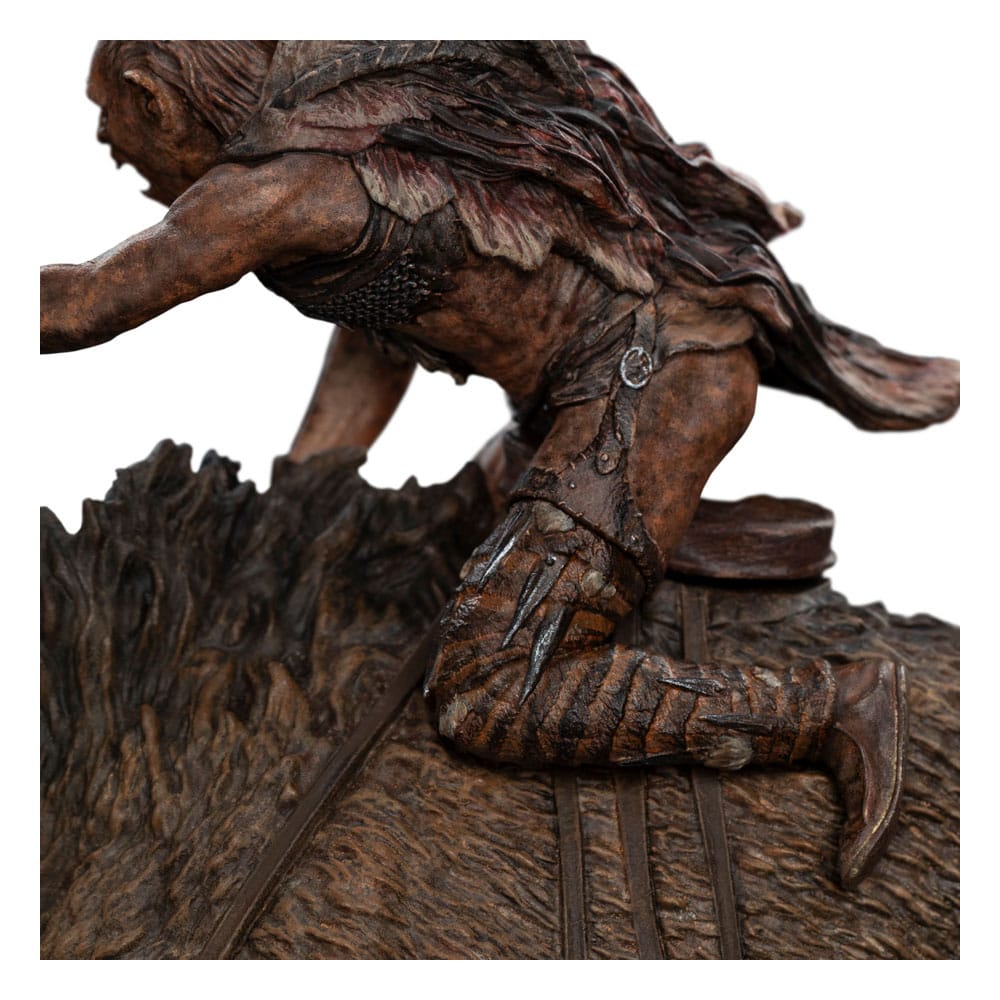 Herr der Ringe Mini Statue Sharkû on Warg 18 cm