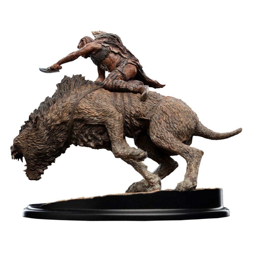 Herr der Ringe Mini Statue Sharkû on Warg 18 cm