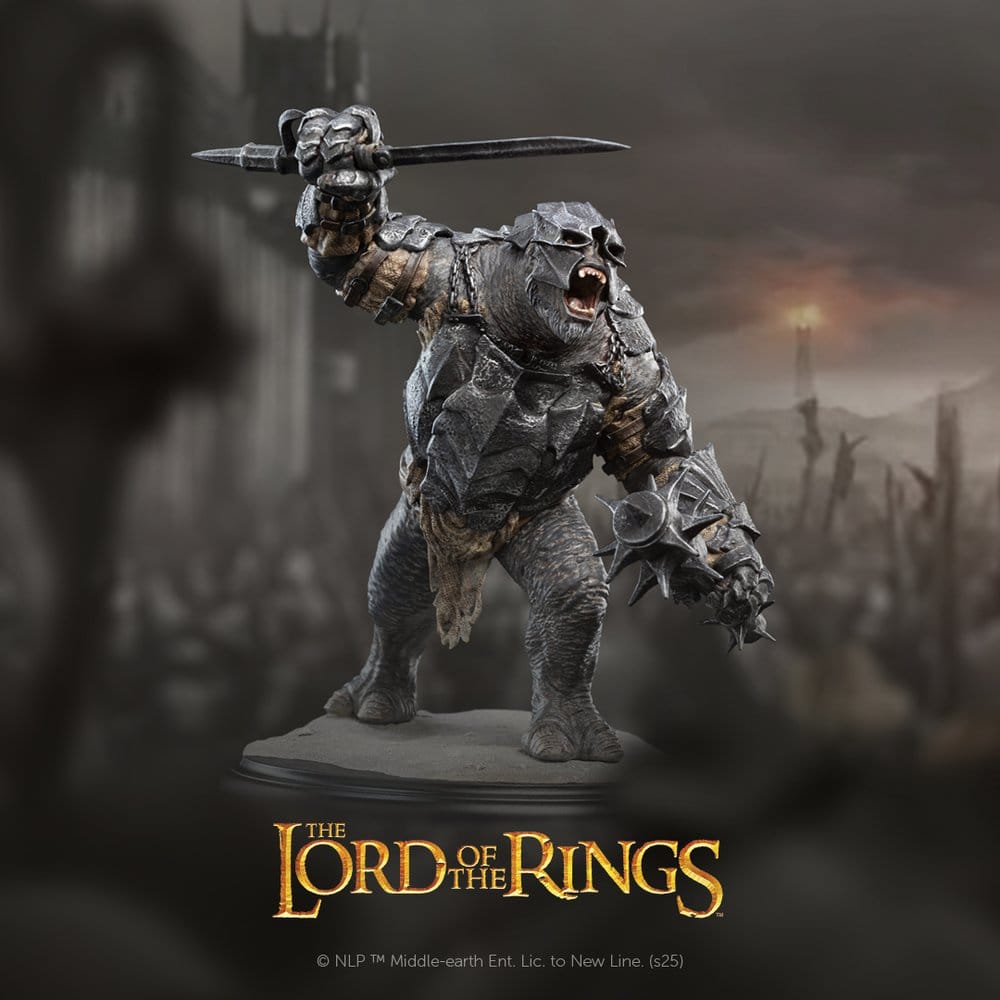 Herr der Ringe Statue Olog-hai of the Black Gate 14 cm